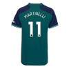 Arsenal Gabriel Martinelli #11 Tredjedrakt Kvinner 2023-24 Kortermet